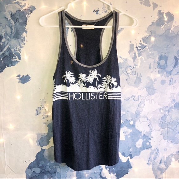 Hollister Tops - Hollister Scoop Neck Racerback Tank Size M